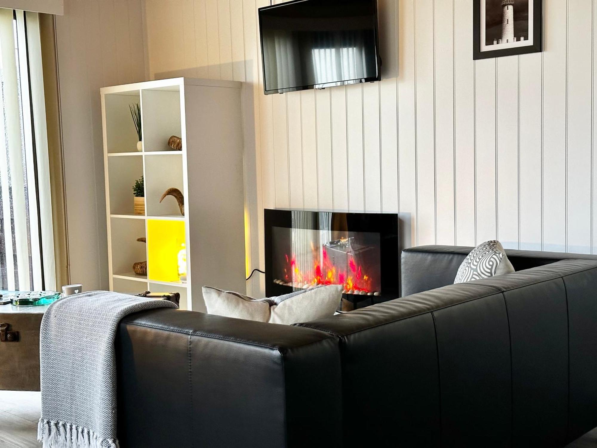 Lodge Cabin With Fabulous Views - Farm Holiday Stranraer Kültér fotó