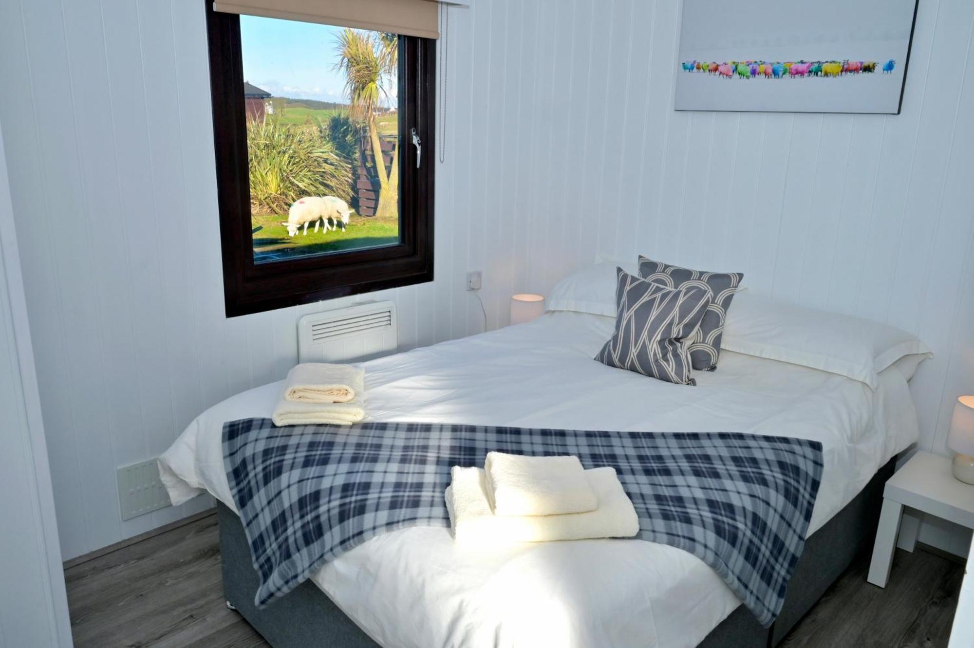 Lodge Cabin With Fabulous Views - Farm Holiday Stranraer Kültér fotó